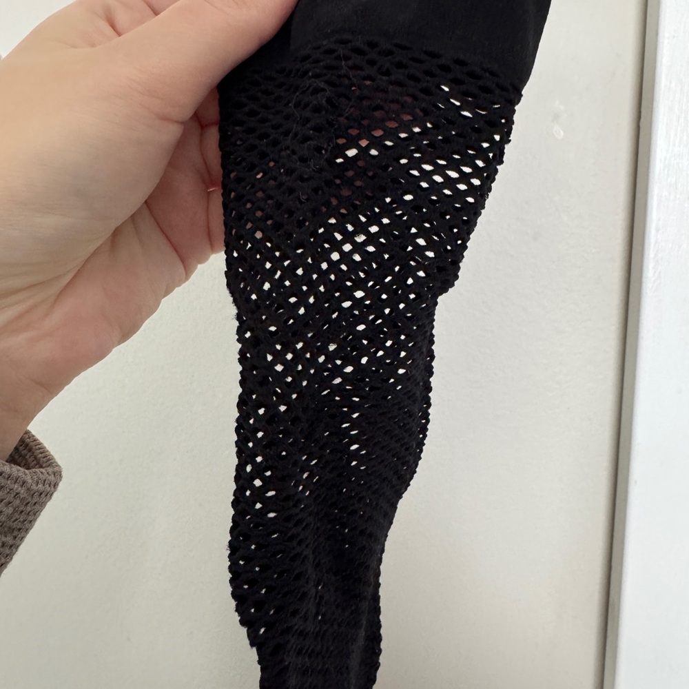 Black Fishnet Socks